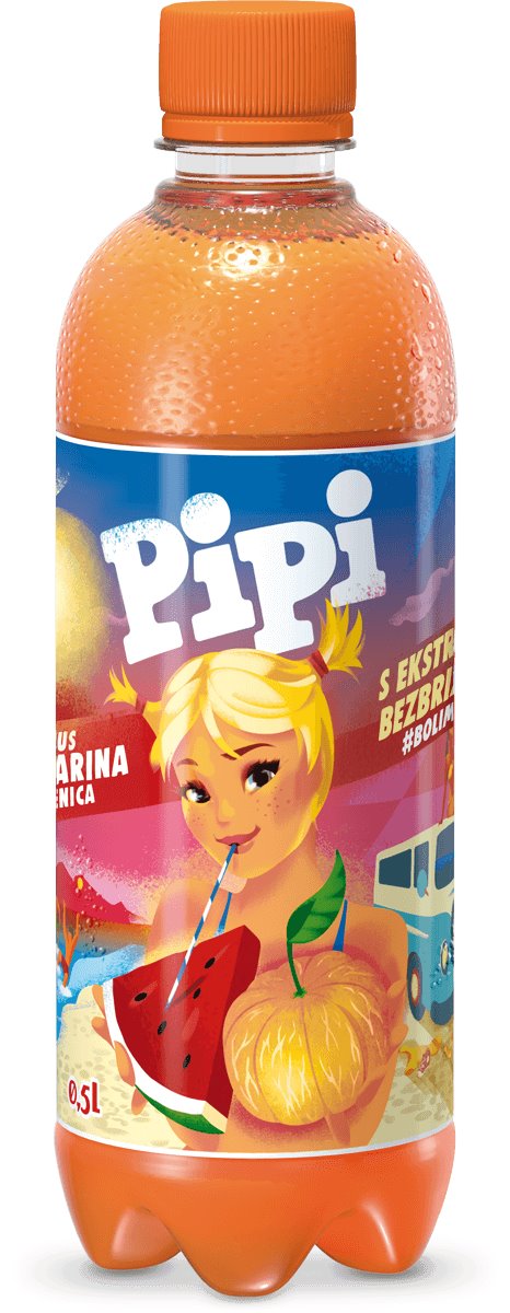 Pipi | 12x PIPI MANDARINE-WATERMELON 0,5L