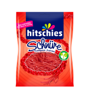 Hitschies | Schnüre Erdbeere 125g, Fruchtgummi