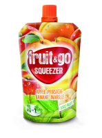 SQUEEZER | fruit&go verschiedene Sorten 100g, Fruchtpüree