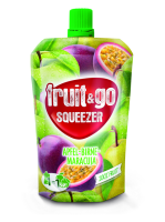 SQUEEZER | fruit&go verschiedene Sorten 100g, Fruchtpüree