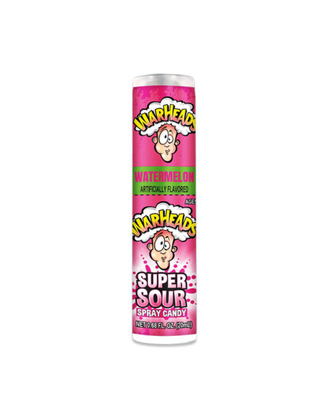 Warheads | Super Sour Spray Candy Watermelon 20ml, amerikanische Süßigkeiten, USA