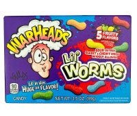 Warheads | Lil Worms 99g, Fruchtgummi, amerikanische...