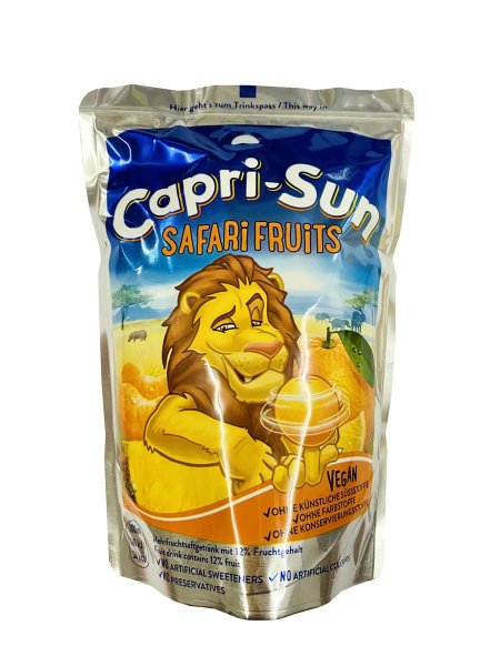 Capri-Sonne | Safari Fruits 200ml, Erfrischungsgetränk