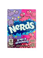 Nerds | Grape & Strawberry 46,7g, Mini-Dragees,...