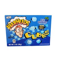 Warheads | Cubes Blue Raspberry 85g, Fruchtgummi,...