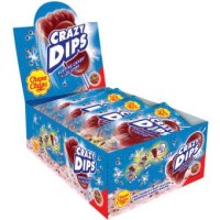 Chupa Chups | 24x Crazy Dips Cola 14g Popping Candy...