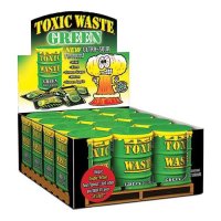 Toxic Waste | 12x Toxic Waste - Green Sour Candy Drum 42g