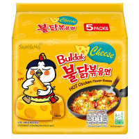 Samyang | 5x Buldak Chicken Cheese Flavor Ramen 140g,...