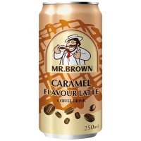 Mr. Brown | 24 x  Caramel Flavour Latte 250 ml