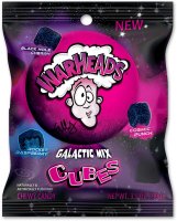 Warheads | Galactic Bag Mix Cubes 99g, Fruchtgummi,...