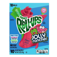 Fruit Flavored Snacks | Fruit Roll-Ups Jolly Rancher, 141g