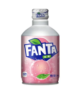 Fanta | 24x White Peach Aluminium Bottle 300ml,...