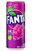 Fanta | 30x Grape Can 250ml, Erfrischungsgetränk,...